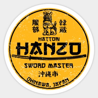 Hattori Hanzo Sword Master Sticker